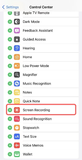 How to Add Screen Record on iPad